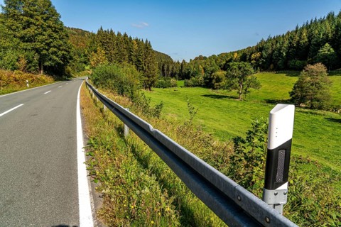 The Valmetal, near the village of Obervalme, landscape in the Sauerland, Hochsauerlandkreis, North
