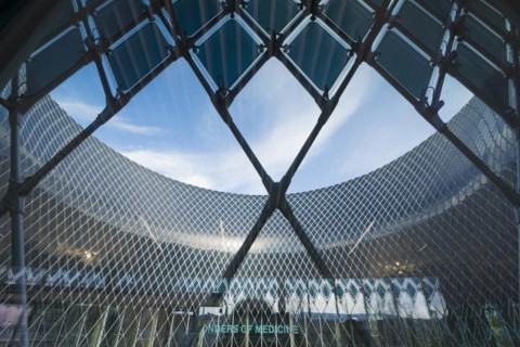 Novartis Pavilion, architecture firm AMDL CIRCLE and architect Michele De Lucchi, Novartis Campus,