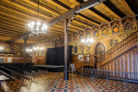 The Old Town Hall in Göttingen was built in several phases from 1270 and was the seat of the