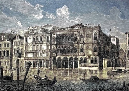 Ca' d'Oro, correctly Palazzo Santa Sofia, is a palace on the Grand Canal in Venice, northern Italy,
