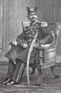 Naser ad-Din Shah, also Nasreddin Shah and Nasr-ed-Din, 16 July 1831 - 1 May 1896, from 1848 to
