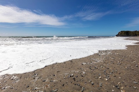 Ship Creek, Strand, Neuseeland