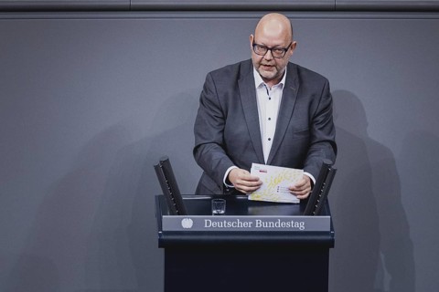 Olaf in der Beek, Mitglied des Deutschen Bundestages (FDP), aufgenommen im Rahmen einer Sitzung des