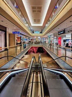 Interior view of the Stadt-Galerie, Hamelin, Lower Saxony, Germany, Europe