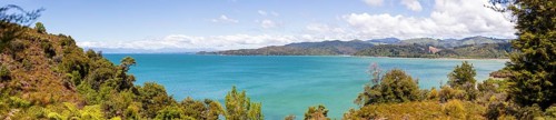 Abel Tasman Coast Track, Gilbert-Point, Kaiteriteri, New Zealand, Oceania