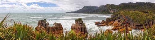 Pancake Rocks, Paparoa National Park, New Zealand, Oceania
