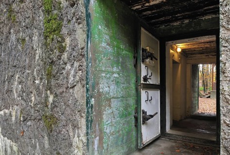 Wolfsschlucht I, Grand Quartier Général Allemand 1940, open air museum with Adolf Hitler's bunker