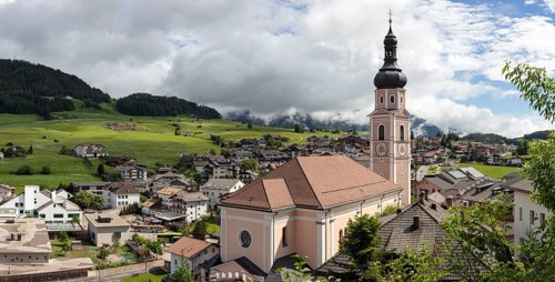 Church of St Peter and Paul, Castelrotto, South Tyrol, Italy, Europe