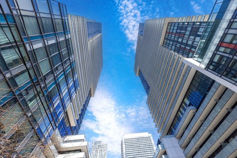 Toronto condominiums in a trendy middle and upper class district near Yonge and Eglinton midtown