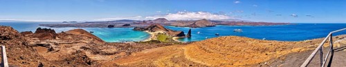 Bartolome, Panorama, Galapagos, Ecuador, South America