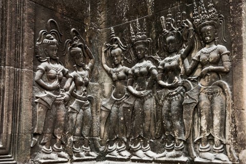 Angkor Wat, Angkor, UNESCO World Heritage Site, Siem Reap, Cambodia, Indochina, Southeast Asia,