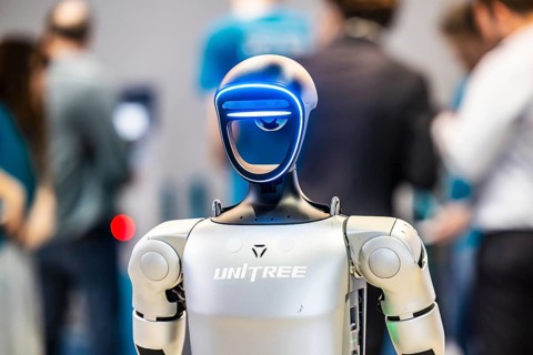 Unitree H1, H1-2, the first humanoid robot from the Chinese company Unitree. European Robotics