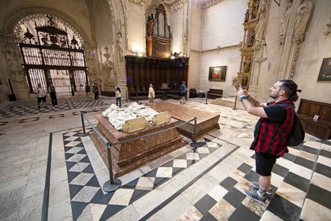 Chapel or Capilla de Los Condestables in the Cathedral of Santa Maria of Burgos, historic centre,