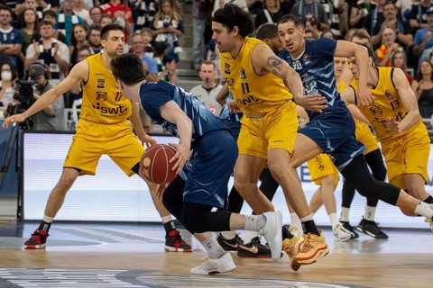 12.05.2024, easy Credit BBL, German Basketball League, Matchday 32: MLP Academics Heidelberg