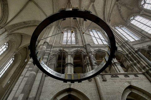 Magdeburg cathedral, Ceiling, Magdeburg, Saxony Anhalt, Germany, Europe