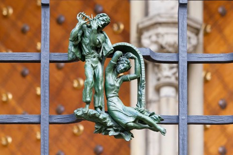 Prague castle, Gothic Metropolitan Cathedral of Saints Vitus, Wenceslas and Adalbert, Decorative