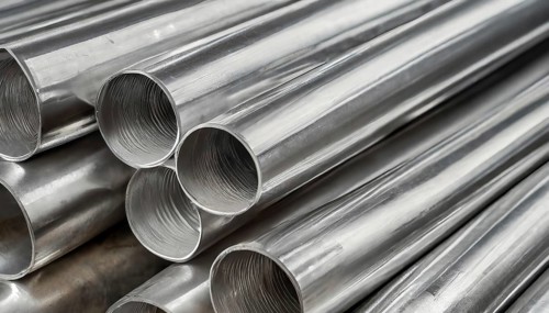 Metal, material, various tubes, made of stainless steel
