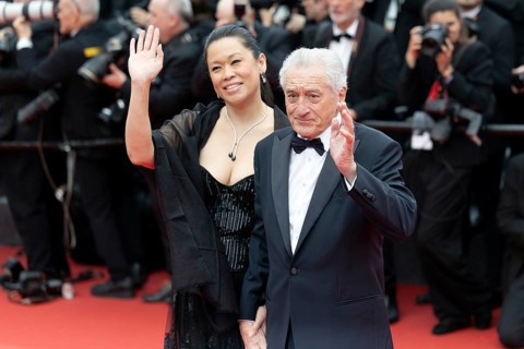 Cannes, France - 13.5.2024: Robert De Niro and Tiffany Chen during the opening of the 78th Cannes
