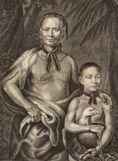 Tomo Chachi Mico or King of Yamacran, and Tooanahowi His Brother, Historical, digitally restored