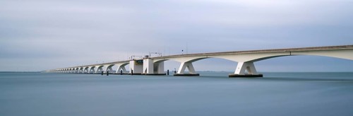 Zeeland Bridge, Oosterschelde, Netherlands
