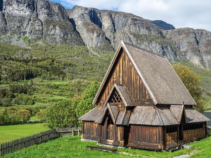 Øye stave church, Valdres region, Norway, Europe
