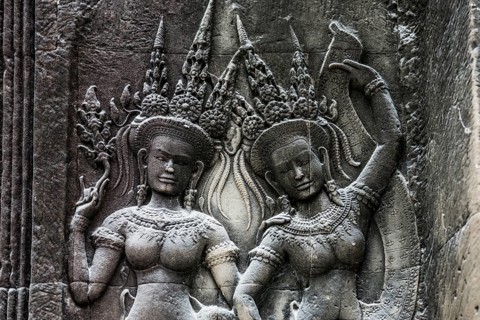 Angkor Wat, Angkor, UNESCO World Heritage Site, Siem Reap, Cambodia, Indochina, Southeast Asia,