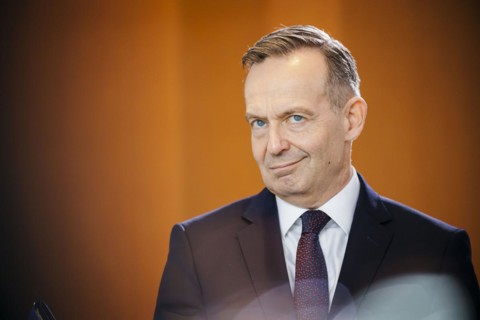 Volker Wissing (FDP), Federal Minister of Transport and Digital Affairs, pictured during a meeting