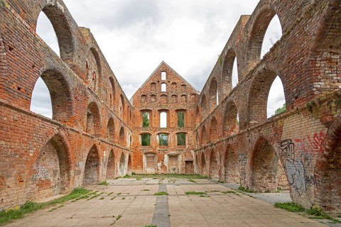 Monastery ruins, Bad Doberan, Mecklenburg-Western Pomerania, Germany, Europe