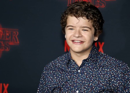 Gaten Matarazzo at the Netflix's season 2 premiere of 'Stranger Things' held at the Regency Village