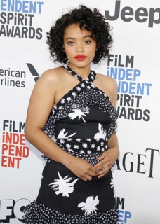 Kiersey Clemons at the 2017 Film Independent Spirit Awards held at the Santa Monica Pier in Santa