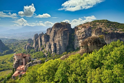 Monastery of Varlaam, Holy Monastery of Saint Nicholas, Monastery of Rousanou and Megalo Meteoro