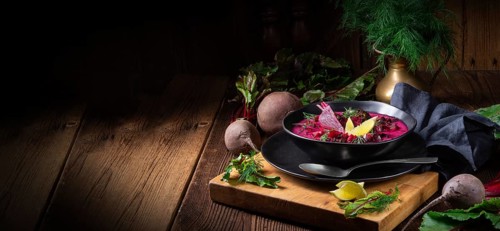 Borscht - an Eastern European classic with a red prayer