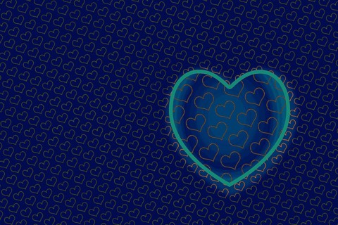 Elegant decorative heart pattern design for fabric, wallpaper, gift paper, banner, cover, poster,
