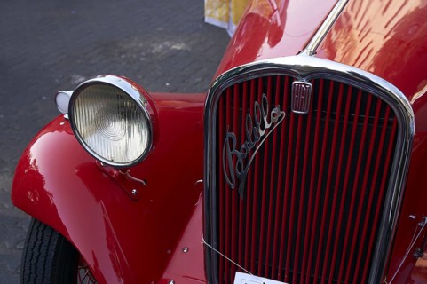 Vintage car 1934 fiat balilla, india, asia