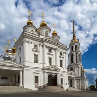 Resurrection Cathedral in Shuya city center, Russia, Europe