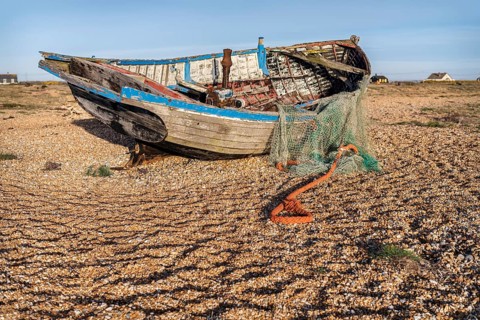 Dungeness Beach, Kent, England, United Kingdom, Europe
