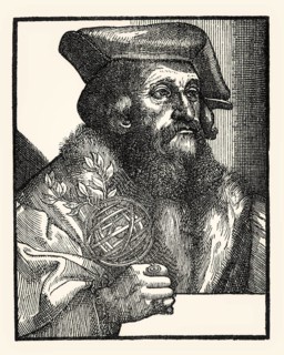 Portrait of Girolamo Fracastoro, c 1476/8 – 1553, Italian physician, poet, and scholar