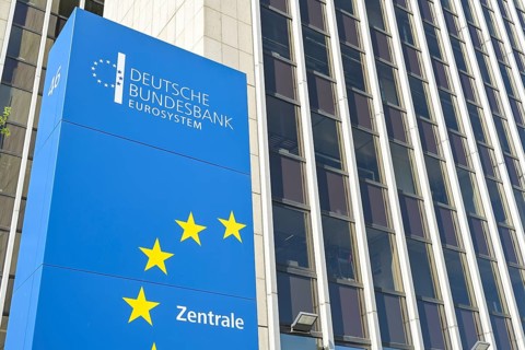 Deutsche Federal Bank Head Office, Mainzer Landstraße 46, Frankfurt, Hesse, Germany, Europe