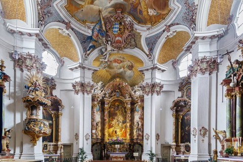 Klosterkirche St. Anna im Lehel is a Catholic abbey church in Munich, Germany. It was the first