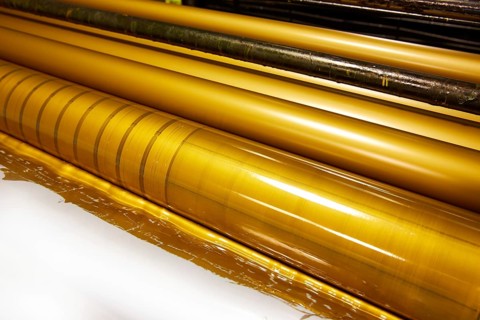 Printer ink machine rotary printing factory golden printer rollers
