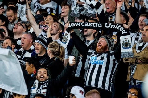 MELBOURNE, AUSTRALIA, MAY 24: Fans as Newcastle United play A-League All Stars Men during the