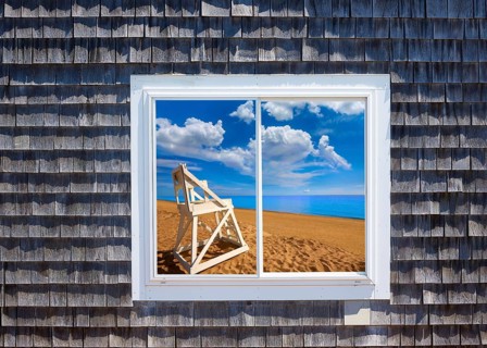 Cape Cod window photomount Massachusetts USA
