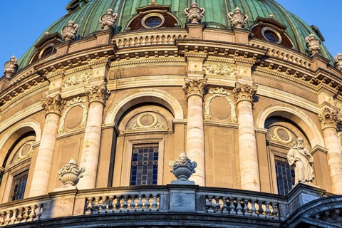 Frederik's Church (Danish: Frederiks Kirke), popularly known as The Marble Church (Marmorkirken),