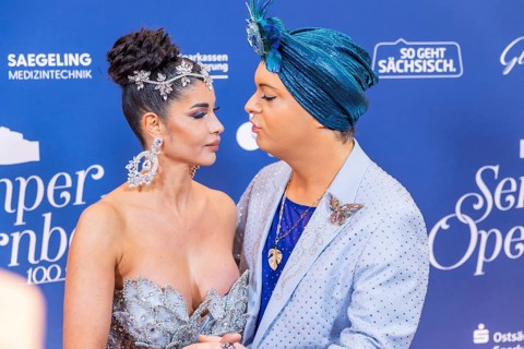 The SemperOperaball 2025 celebrated its 100th anniversary on Friday. Germany's most beautiful