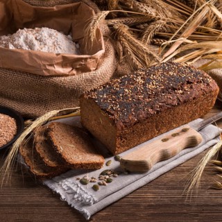 Homemade whole wheat bread