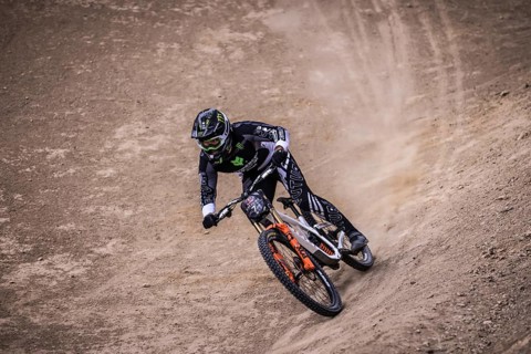 MAYDENA, AUSTRALIA - FEBRUARY 08: Théo ERLANGSEN of South Africa competes in the finals of Red Bull