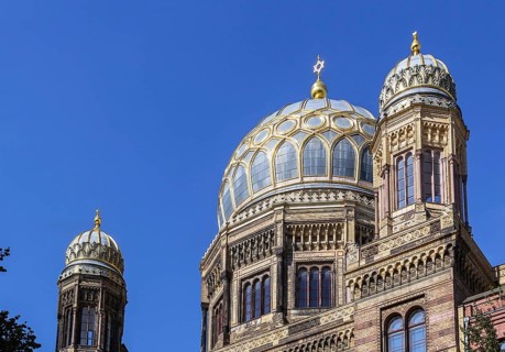 New Synagogue was built 1866 as the main synagogue of the Berlin Jewish community