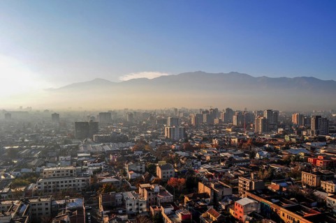 Chile, Santiago de Chile, Cityscape, South America