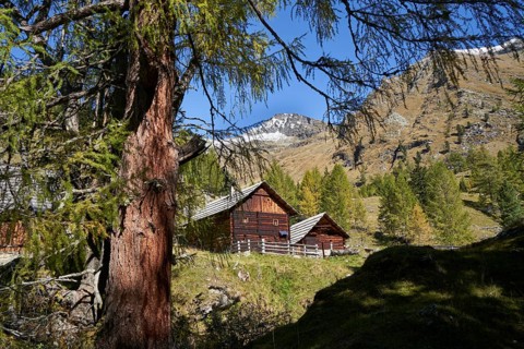 Mitterbergerhütte, Perschitz, Malta Valley, Hohe Tauern National Park, Carinthia, Austria, Europe