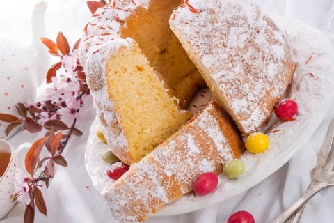 Saffron Easter Babka